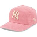 cepice-zaoblena-ruzova-nastavitelny-19twenty-precurved-corduroy-pastel-new-york-yankees-mlb-new-era
