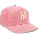 cepice-zaoblena-ruzova-nastavitelny-19twenty-precurved-corduroy-pastel-new-york-yankees-mlb-new-era