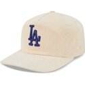 cepice-zaoblena-bezova-nastavitelny-19twenty-precurved-corduroy-pastel-los-angeles-dodgers-mlb-new-era