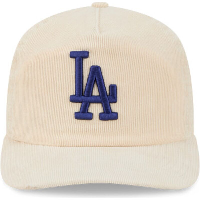 cepice-zaoblena-bezova-nastavitelny-19twenty-precurved-corduroy-pastel-los-angeles-dodgers-mlb-new-era
