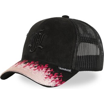 Čepice zaoblená černá snapback Nº285 PLA Rock’nFreeLife