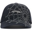 cepice-zaoblena-cerna-nastavitelny-spiderweb-ed-hardy