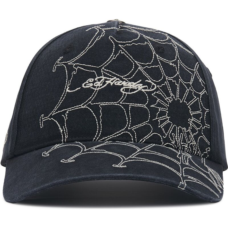 cepice-zaoblena-cerna-nastavitelny-spiderweb-ed-hardy
