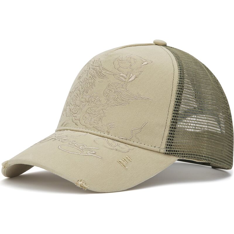 cepice-zaoblena-khaki-snapback-outline-ed-hardy