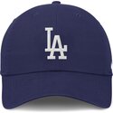 cepice-zaoblena-modra-nastavitelny-club-unstructured-organic-cotton-los-angeles-dodgers-mlb-nike