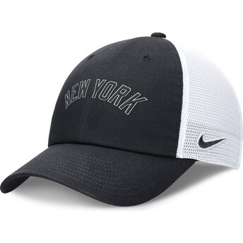Čepice zaoblená námořnická modrá nastavitelný Club Unstructured NY New York Yankees MLB Nike