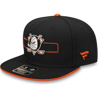 Čepice rovná černá snapback Structured Anaheim Ducks NHL Fanatics