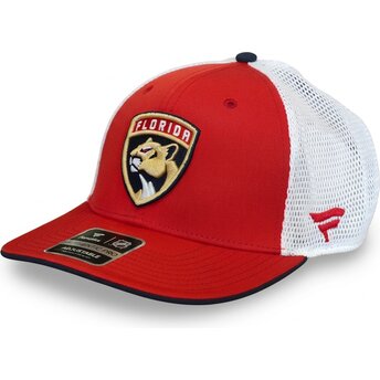 Čepice zaoblená červená snapback Structured Mid-Crown Florida Panthers NHL Fanatics