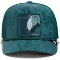 cepice-zaoblena-zelena-snapback-slay-gilded-beast-the-farm-goorin-bros