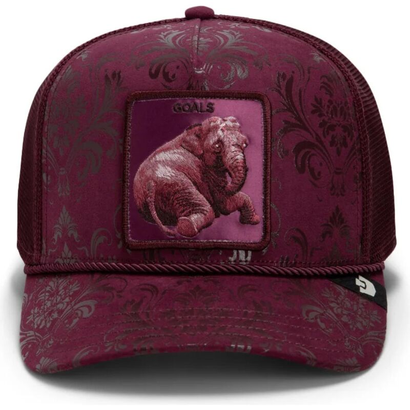 cepice-zaoblena-granatova-snapback-goals-gilded-beast-the-farm-goorin-bros