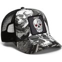 cepice-zaoblena-cerna-snapback-bone-head-unalive-the-farm-goorin-bros