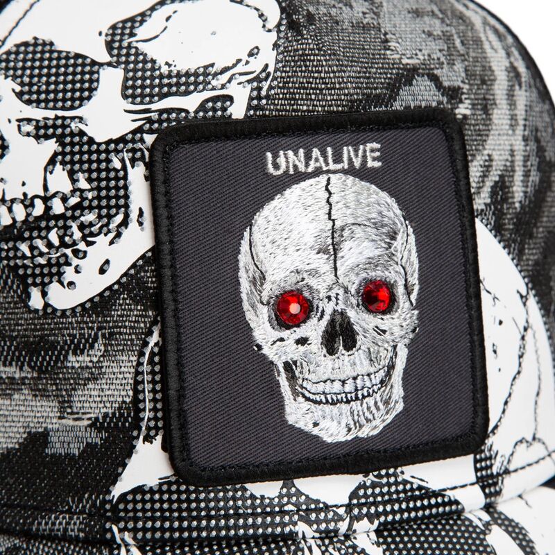 cepice-zaoblena-cerna-snapback-bone-head-unalive-the-farm-goorin-bros