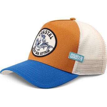Čepice zaoblená hnědá snapback HFT Deep Sea Affair Coastal