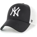 cepice-zaoblena-cerna-snapback-new-york-yankees-mlb-47-brand