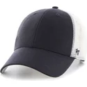 marineblaue-trucker-kappe-mit-kleinem-mlb-boston-red-sox-logo-von-47-brand