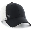 schwarze-trucker-kappe-mit-kleinem-mlb-new-york-yankees-logo-von-47-brand