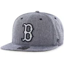 47-brand-mlb-boston-red-sox-snapback-kappe-in-marineblau-mit-denim-stoff