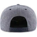 47-brand-mlb-boston-red-sox-snapback-kappe-in-marineblau-mit-denim-stoff