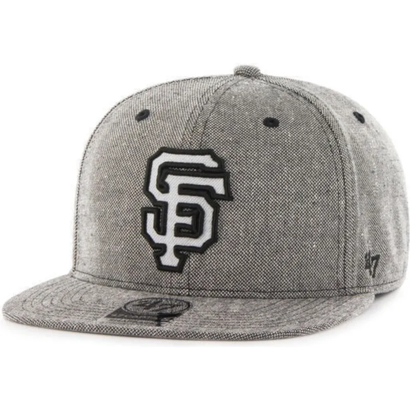 cepice-rovna-cerna-snapback-tejido-vaquero-san-francisco-giants-mlb-47-brand cepice-rovna-cerna-snapback-tejido-vaquero-san-francisco-giants-mlb-47-brand