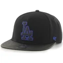 cepice-rovna-cerna-snapback-los-angeles-dodgers-mlb-47-brand