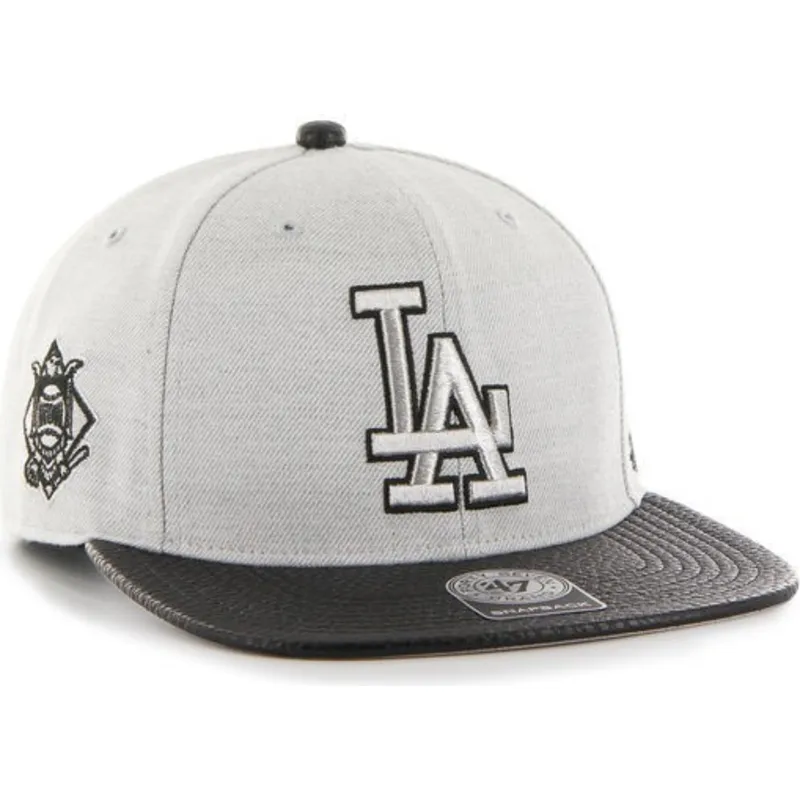 cepice-rovna-seda-snapback-lateral-los-angeles-dodgers-mlb-47-brand