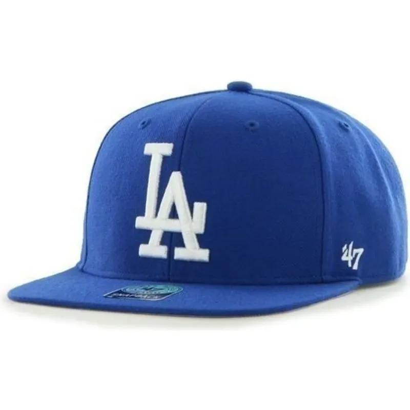 cepice-rovna-modra-snapback-lateral-los-angeles-dodgers-mlb-47-brand