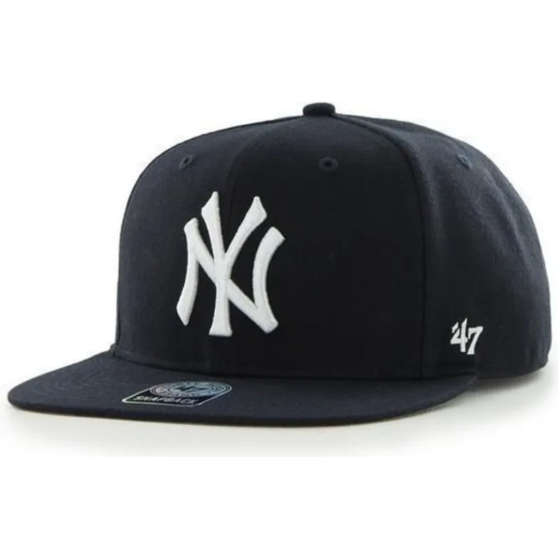 cap-rovna-navy-blue-snapback-lisa-lateral-new-york-yankees-mlb-47-brand