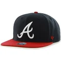 47-brand-mlb-atlanta-braves-snapback-kappe-in-marineblau