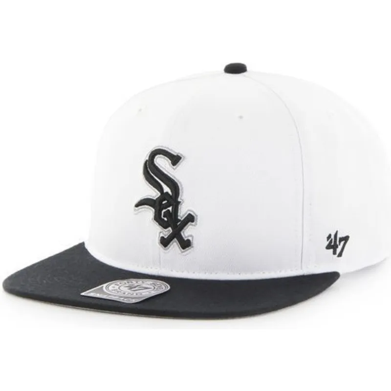 cepice-rovna-bila-snapback-lateral-chicago-white-sox-mlb-47-brand