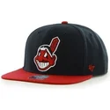 cepice-rovna-namornicka-modra-snapback-antiguo-cleveland-indians-mlb-47-brand
