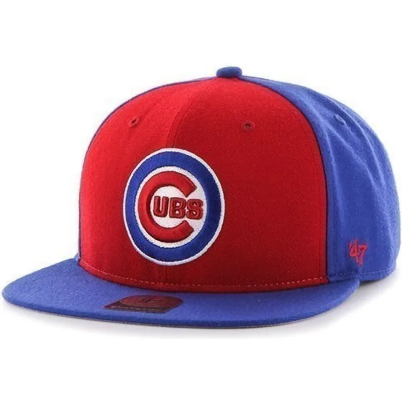 cepice-rovna-modra-snapback-lateral-chicago-cubs-mlb-47-brand cepice-rovna-modra-snapback-lateral-chicago-cubs-mlb-47-brand