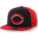 rote-flache-snapback-kappe-mit-seitlichem-mlb-cincinnati-reds-logo-von-47-brand