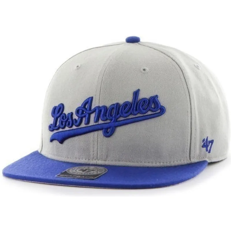 cepice-rovna-seda-snapback-lateral-los-angeles-dodgers-mlb-47-brand