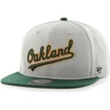 cepice-rovna-seda-snapback-lateral-oakland-athletics-mlb-47-brand