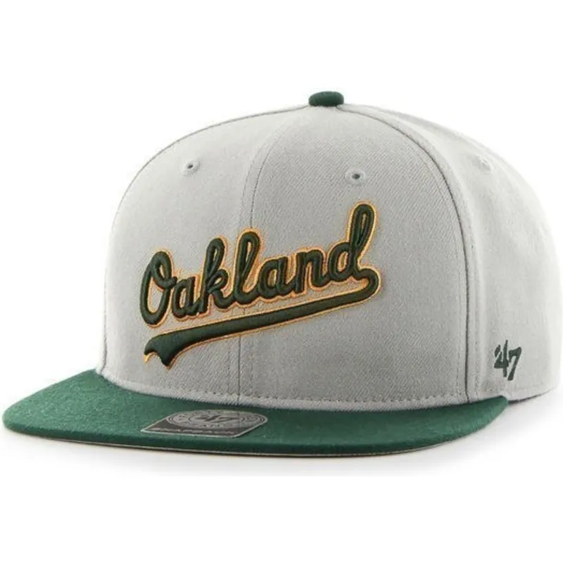 cepice-rovna-seda-snapback-lateral-oakland-athletics-mlb-47-brand