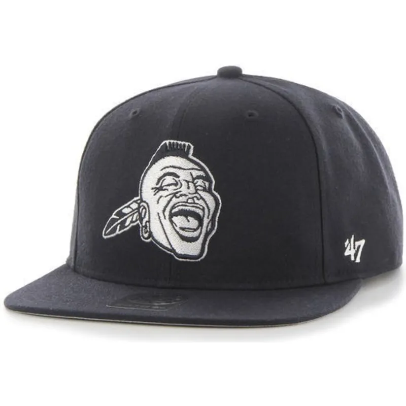 cepice-rovna-namornicka-modra-snapback-lateral-atlanta-braves-mlb-47-brand cepice-rovna-namornicka-modra-snapback-lateral-atlanta-braves-mlb-47-brand
