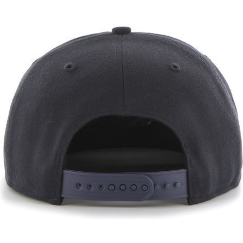 47-brand-flat-brim-seitliches-logo-mlb-atlanta-braves-snapback-cap-marineblau
