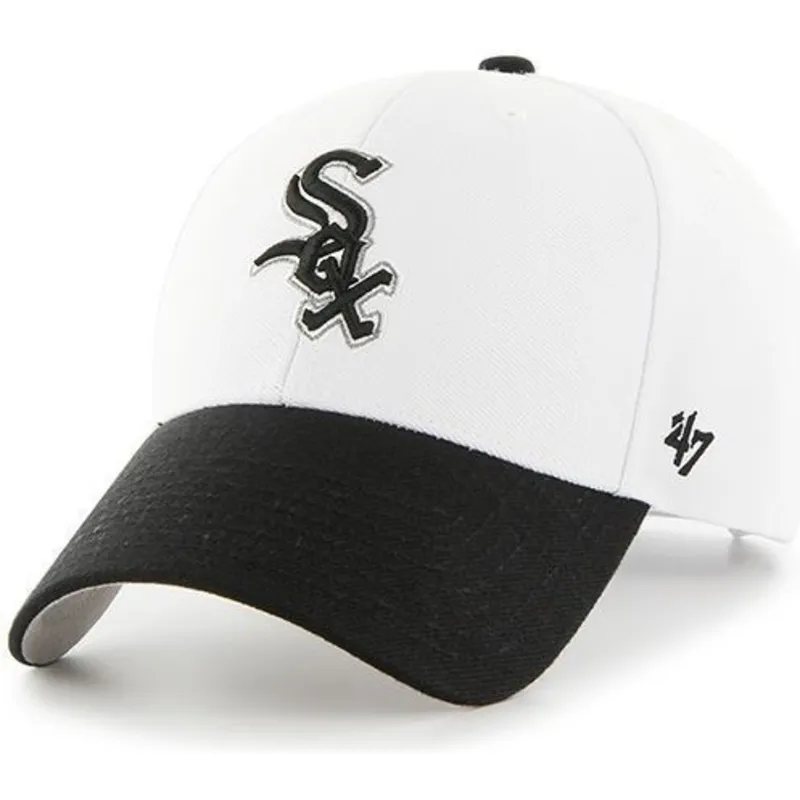 cepice-zaoblena-bila-nastavitelny-chicago-white-sox-mlb-47-brand
