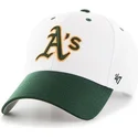 cepice-zaoblena-bila-nastavitelny-oakland-athletics-mlb-47-brand