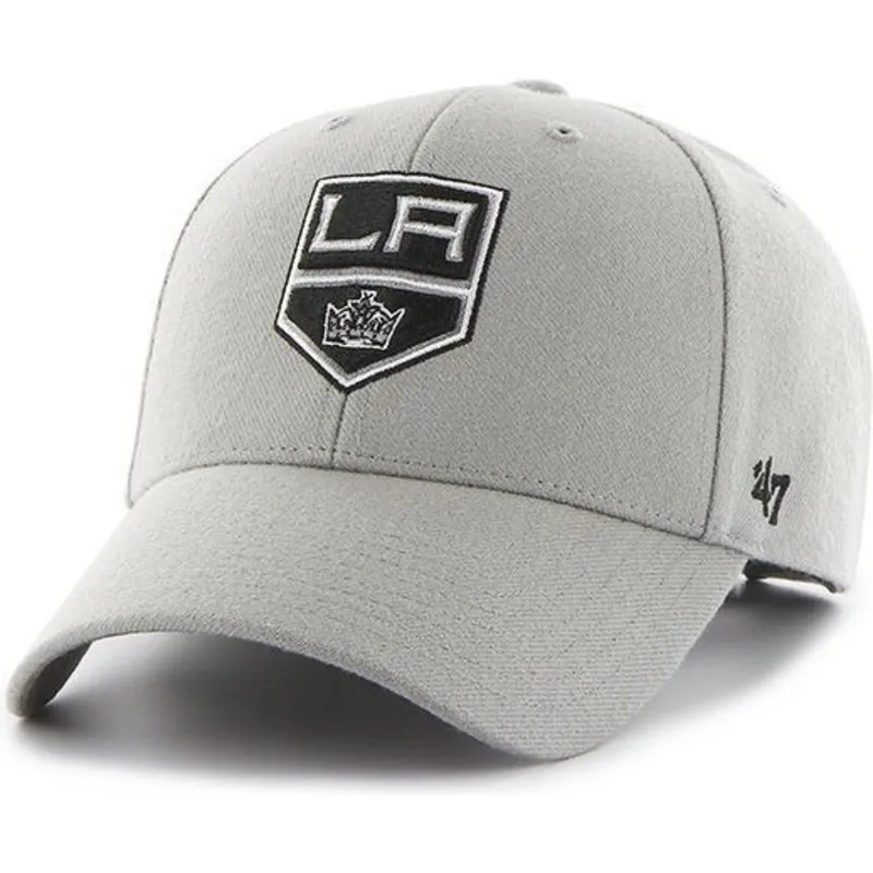 cepice-zaoblena-seda-nastavitelny-los-angeles-kings-nhl-47-brand