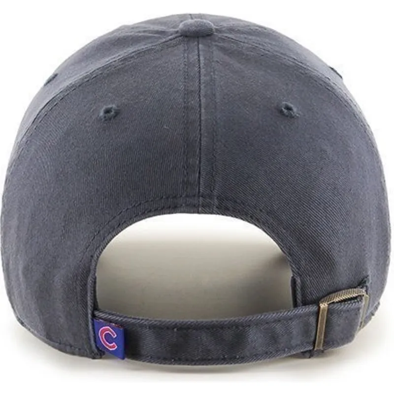 cap-zaoblena-navy-blue-adjustable-strap-frontal-chicago-cubs-mlb-47-brand