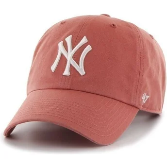 Cap zaoblená red adjustable strap frontal grande New York Yankees MLB 47 Brand