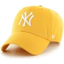 cepice-zaoblena-zluta-nastavitelny-new-york-yankees-mlb-47-brand
