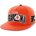 orange-snapback-cap-mit-flachem-schirm-und-grossem-nhl-philadelphia-flyers-logo-von-47-brand