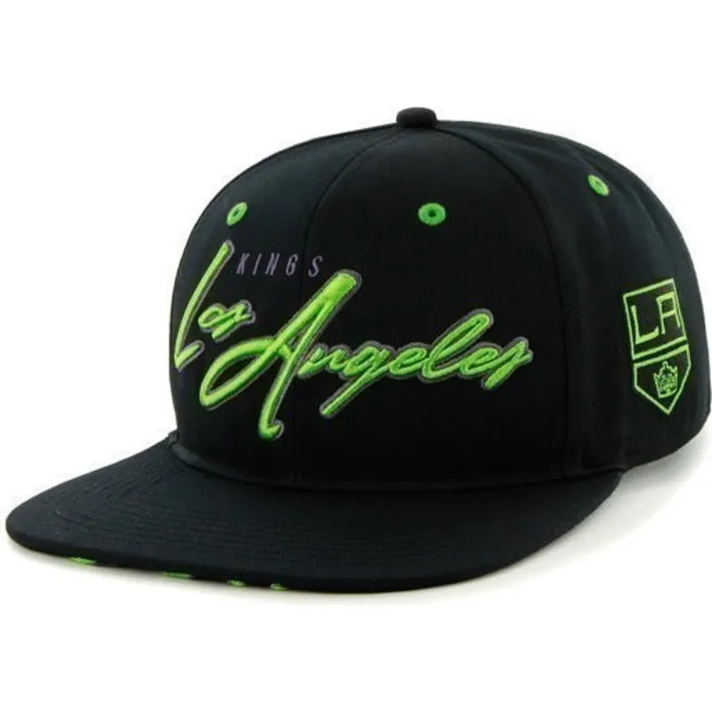cepice-rovna-cerna-snapback-los-angeles-kings-nhl-47-brand