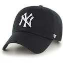 cap-zaoblena-black-adjustable-strap-pro-deti-new-york-yankees-mlb-47-brand
