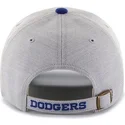 grau-gebogener-hut-mit-blauem-los-angeles-dodgers-mlb-logo-von-47-brand