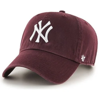 cepice-zaoblena-cervena-nastavitelny-new-york-yankees-mlb-47-brand