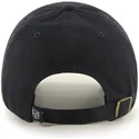 schwarze-los-angeles-kings-nhl-clean-up-kappe-mit-gebogenem-schirm-von-47-brand