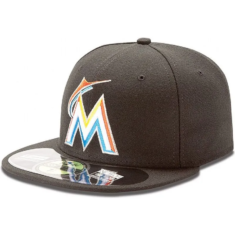 cepice-rovna-cerna-prilehava-59fifty-authentic-on-field-miami-marlins-mlb-new-era